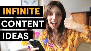 NEVER RUN OUT OF INSTAGRAM CONTENT IDEAS: 2023 Instagram content strategy for businesses