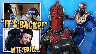 NINJA & MYTH REACT TO *NEW* RED KNIGHT, CRITERION & INFINITE DAB EMOTE! | Fortnite Best Moments #75