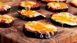 Cheesy Eggplant Pizza