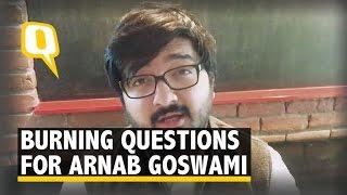 QRant: Burning Questions for Arnab Goswami on His JNU Coverage