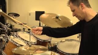 Simon Ash on DC California Drums - Basic Rock Rhythm Solo