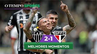 ATLÉTICO 2 x 1 SÃO PAULO - Assista aos melhores momentos da partida pelo Campeonato Brasileiro