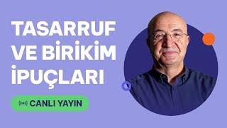 Sadi Uzunoğlu Tasarruf ve Birikim İpuçlarını Anlatıyor.