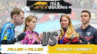 QUARTER-FINAL • APEX MIX DOUBLES 2024 • PIA FILLER / JOSHUA FILLER VS KRISTINA TKACH / FEDOR GORST