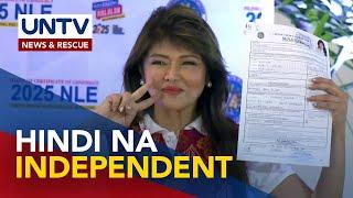 Dating SP Sotto, Lacson naghain na ng COC; Sen. Imee, tumakbo sa ilalim ng Nacionalista Party