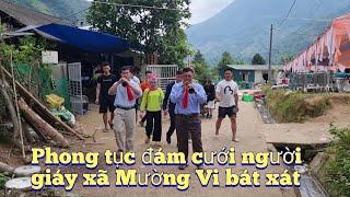 phong tục, Đám cưới dân tộc Giáy, ở xã Mường Vi huyện Bát Xát tỉnh Lào Cai, vẻ đẹp vùng cao X (498),