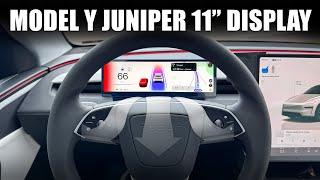 New 2026 Tesla Model Y Juniper 11" Display Upgrade / Apple CarPlay & More! #tesla
