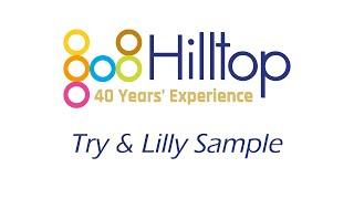 Try and Lilly Sample - Hilltop Products