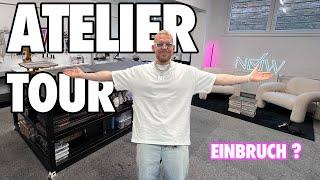 Atelier Tour | Einbruch ins neue Studio?