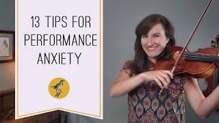 13 Easy Exercises to Beat Nerves When Playing the Violin