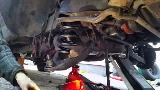 How to  (Lower) Replace Front Springs on a 1970-1981 Camaro / Firebird trans am