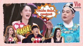 Hương Giang HÀO HỨNG với "chiến thần content" Long Chun trong phiên livestream | THE SHOPPERTAINER