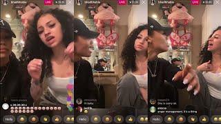 Coi Leray and Bhad Bhabie Get Into Argument On IG Live  On Instagram Live | April 15th, 2020