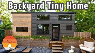 Family builds backyard Tiny House as in-law suite VS a home addition