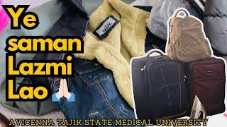 Must bring these things before coming Avicenna Tajik state medical university |Mbbs students life