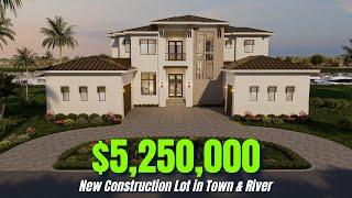 New Construction, Waterfront Lot w/ Direct Gulf Access in Town & River