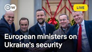 Watch live: European defense ministers discuss Ukraine military aid as Trump inauguration nears