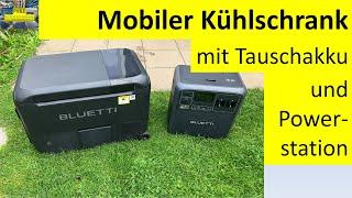 Bluetti Swap: mobiler Kühlschrank mit AC180T Powerstation #Camping #Outdoor