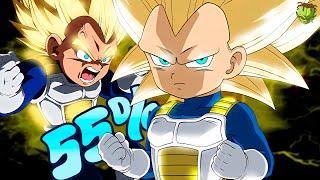 ESPERA...! ASI FUNCIONA el VEGETA SSJ3?? 55% LINKS 1 SOBRADO VEGETA SUPER SAIYAN 3 DAIMA vs JIREN