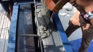 Demonstration of UHPC Pour in Beam Formwork