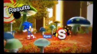 Sonic Generations 3DS: Mushroom Hill act 2 S-rank/Speed run