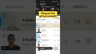 GER vs GIB Dream11 Prediction |ICC T20 WC Europe Qualifier B 2024 | Dream11 Team Today