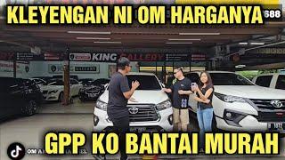 MURAH BANGET NI HARGA MOBIL BEKAS DI SHOWROOM KING GALLERY ADA PAJERO & INNOVA DIESEL