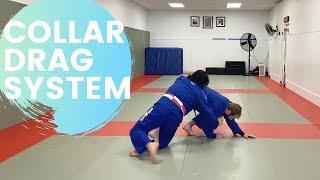 Collar Drag Combination for BJJ