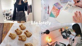 VLOG: my life in june  | studying, baking miffy cookies, term break, outfits etc.