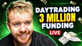 DAY TRADING LIVE! FRESH CASH FRIDAY! APEX EVAL GIVEAWAYS!