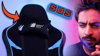 we NEED to talk about this GAMING CHAIR || GreenSoul Monster Ultimate