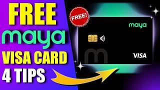 How to claim The FREE MAYA BANK VISA CARD