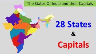 States of India and their Capitals 2021|#Indiastates |#Capitals |#Etoddlers