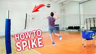 How to Spike a Volleyball (Best Tutorial For Begginers)