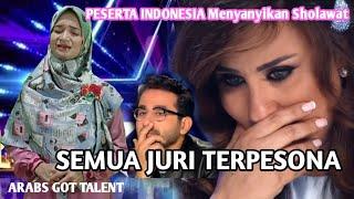 Awalnya Biasa Saja, Santri Cantik ini Membuat Semua Juri Menangis... Arabs Got Talent Parodi