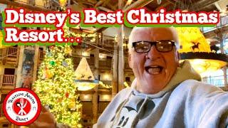 WILDERNESS LODGE : DISNEY’S BEST RESORT AT CHRISTMAS TIME FULL RESORT TOUR.