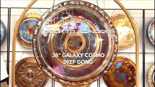 Grotta Sonora -  38" Galaxy Cosmo Deep Gong A# 58.5 Hz