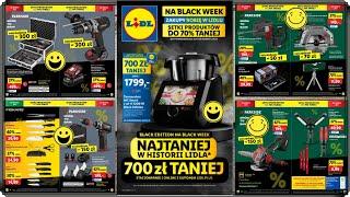 BLACK WEEK AT LIDL!!! up to PLN 700 CHEAPER, up to 70 percent CHEAPER on PARKSIDE tools.