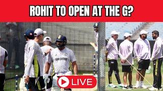 BGT 2025: Rohit Sharma to open? Updates on Gill? | LIVE