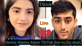 Doctor Aleeya Aleey TikTok live Vs Zine shah #tiktokviral #tiktokchallenge #aleeya￼