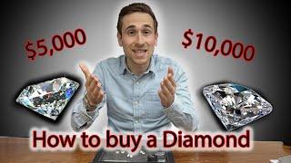 HOW TO BUY A DIAMOND - DIAMOND SHOPPING - ENGAGEMENT RING (This will shock you)
