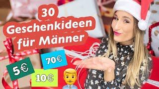 30 GESCHENKIDEEN FÜR MÄNNER Cool, nützlich, originell ...| Für Ehemann, Papa, Bruder ...