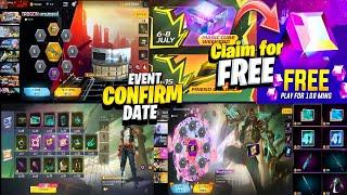 Free magic cube free fire | Bermuda ring event | Friend Callback event | Next booyah pass