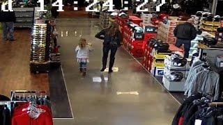 Mom brings young girl on shoplifting trip