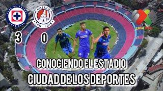 Así es el estadio ciudad de los deportes - casa del Cruz Azul