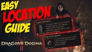 EASY LOCATION GUIDE for the AUGUST DALMATICA(Mage High stat gear) | Dragon's Dogma 2