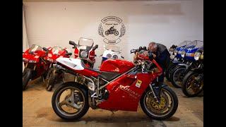 Ian Falloon authenticates 1994 Ducati 916 SP Verase