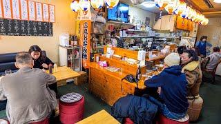 広島）まさかの早朝７時開店。鉄板メシと朝からビールをキメる常連殺到ガッツリお好み焼き屋のマスターが最高すぎた、、丨Japanese Street Food