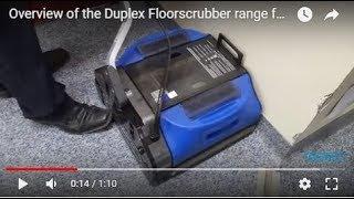 Overview of the Duplex Floorscrubber range for Vet Clinics