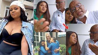 OMG! See What Bimbo Ademoye Did To Her Dad On Father’s Day That really Got People Talking